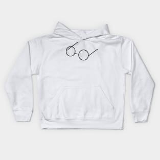 Glasses Kids Hoodie